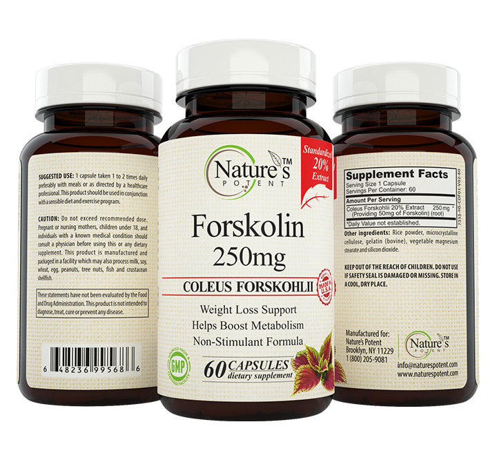 Forskolin 250 Mg