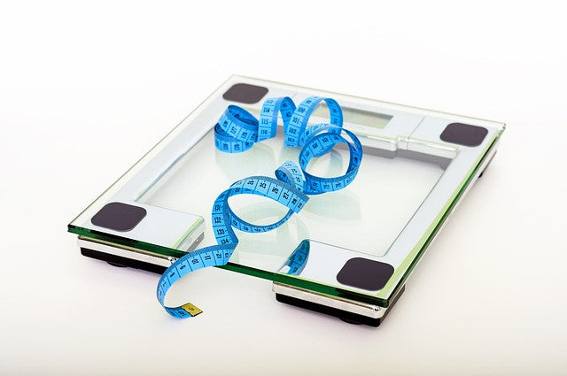 Weight scale and measure tape