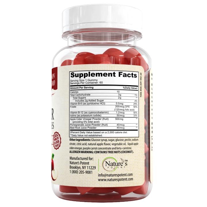 Apple Cider Vinegar Gummies Ingredients