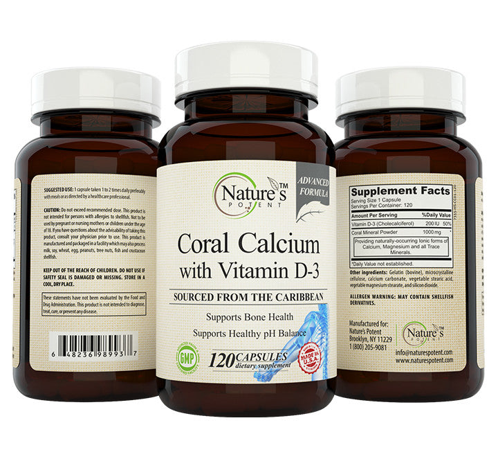 Coral Calcium with Vitamin D-3