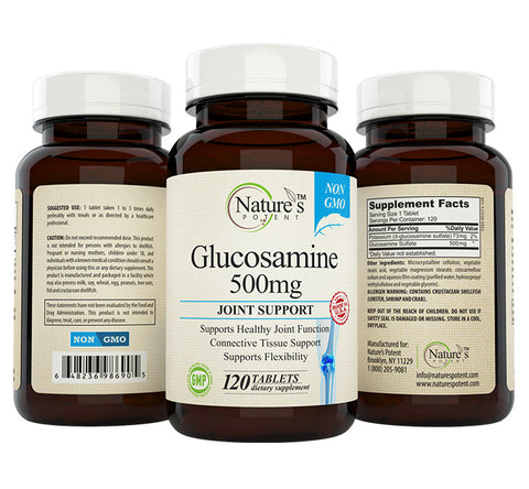  Glucosamine Sulfate 500mg
