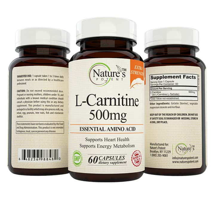 L- Carnitine Tartrate 500 Mg