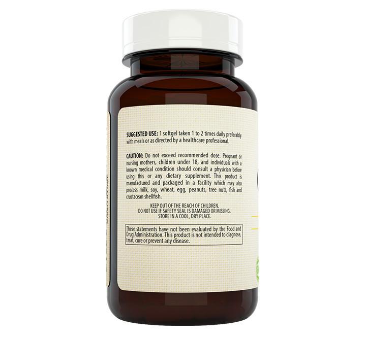 Nature's Potent - 1000mg Omega 3 EPA/DHA Fish Oil, 120 Softgels