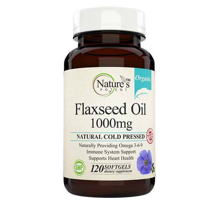  Organic Flaxseed Oil 1000 Mg