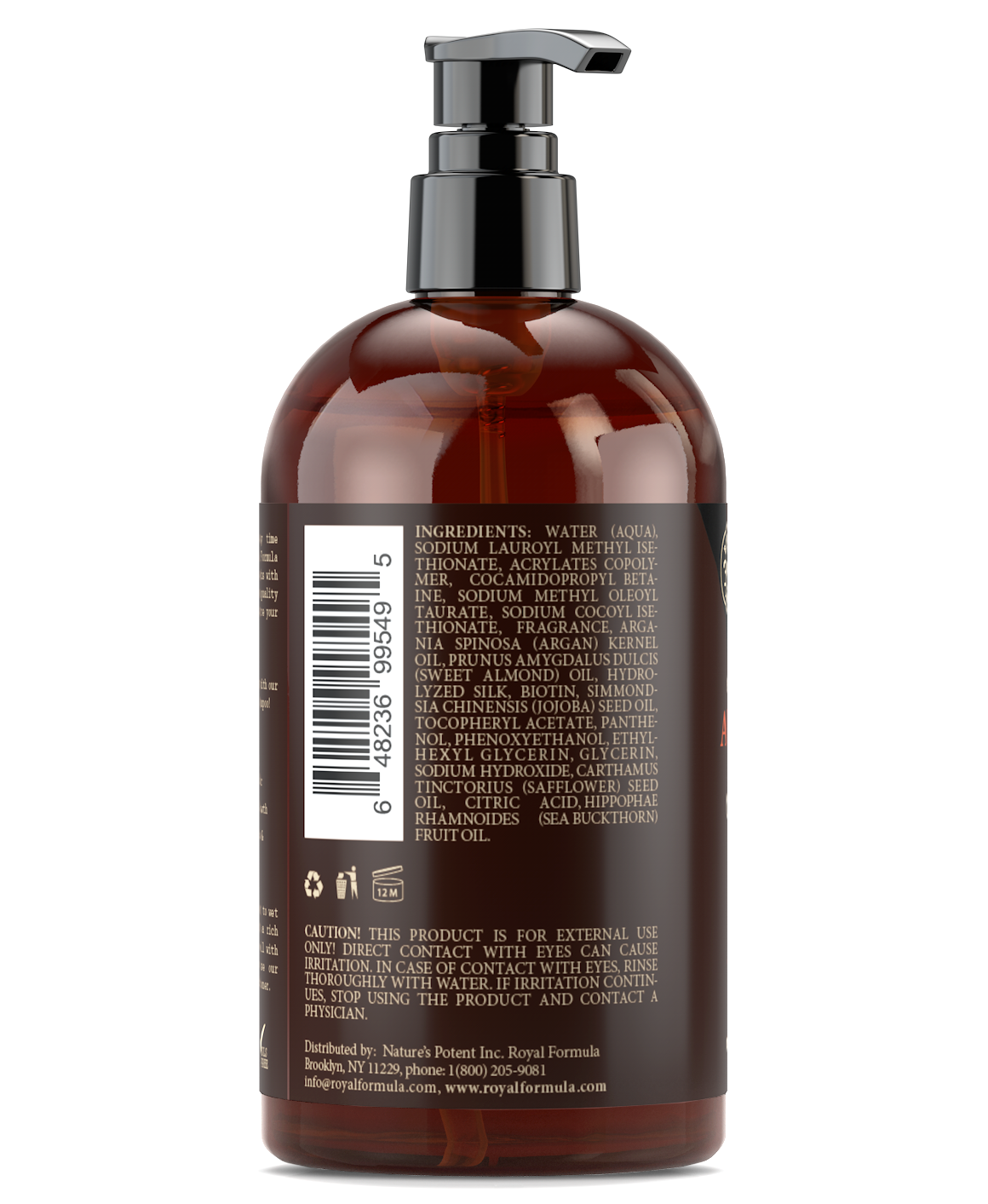 Royal Formula - Argan Oil Shampoo [ingredients] Sulfate Free 