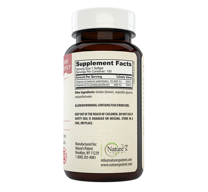 Vitamin A & D 10,000 