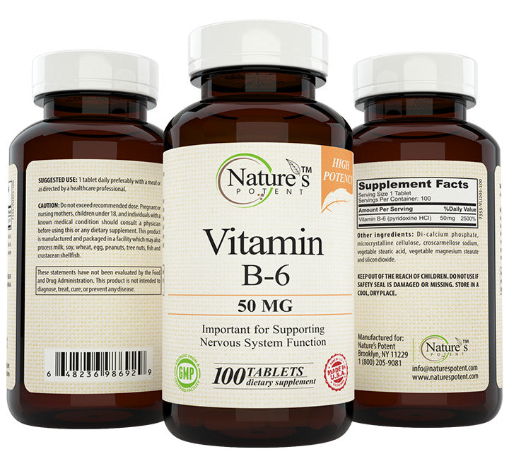 Vitamin B-6 50 Mg